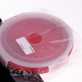 Maxbell Collapsible Silicone Camping Bowl, Food-grade and BPA-free 900ml Red