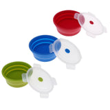 Maxbell Collapsible Silicone Camping Bowl, Food-grade and BPA-free 900ml Red