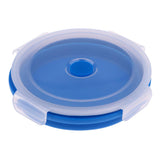 Maxbell Collapsible Silicone Camping Bowl, Food-grade and BPA-free 1200ml Blue