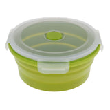 Maxbell Collapsible Silicone Camping Bowl, Food-grade and BPA-free 1200ml Green