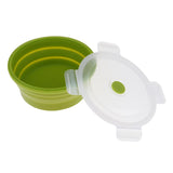 Maxbell Collapsible Silicone Camping Bowl, Food-grade and BPA-free 1200ml Green