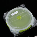 Maxbell Collapsible Silicone Camping Bowl, Food-grade and BPA-free 1200ml Green