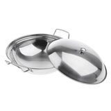 Maxbell Stainless Steel Pot Outdoor Camping Cookware Cooking Picnic Pan 7cm height