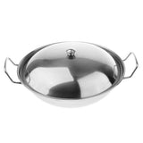 Maxbell Stainless Steel Pot Outdoor Camping Cookware Cooking Picnic Pan 8cm height
