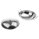 Maxbell Stainless Steel Pot Outdoor Camping Cookware Cooking Picnic Pan 8cm height