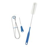 Maxbell 3 Pieces Water Bladder Cleaning Brush Cleaner Set for Hydration Pack Clear