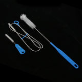 Maxbell 3 Pieces Water Bladder Cleaning Brush Cleaner Set for Hydration Pack Clear