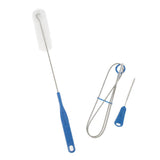 Maxbell 3 Pieces Water Bladder Cleaning Brush Cleaner Set for Hydration Pack Clear