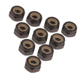 Maxbell 10Pcs 5/8/10mm Nuts for Skateboard Longboard Trucks M5