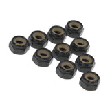 Maxbell 10Pcs 5/8/10mm Nuts for Skateboard Longboard Trucks M5