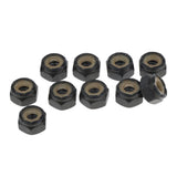 Maxbell 10Pcs 5/8/10mm Nuts for Skateboard Longboard Trucks M5