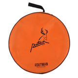 Maxbell Folding Bucket Water Container Pail for Camping BBQ Fishing 9L Orange