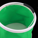 Maxbell Folding Bucket Water Container Pail for Camping BBQ Fishing 11L  Green