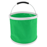 Maxbell Folding Bucket Water Container Pail for Camping BBQ Fishing 11L  Green
