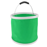 Maxbell Folding Bucket Water Container Pail for Camping BBQ Fishing 11L  Green
