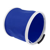 Maxbell Folding Bucket Water Container Pail for Camping BBQ Fishing 11L Blue