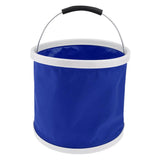Maxbell Folding Bucket Water Container Pail for Camping BBQ Fishing 11L Blue