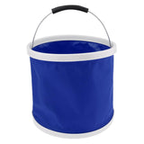 Maxbell Folding Bucket Water Container Pail for Camping BBQ Fishing 11L Blue