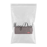 Maxbell Portable Travel Camping Picnic BBQ Fork Chopstick Cutlery Storage Bag Brown