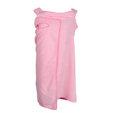 Maxbell Microfiber Drying Bath Towel Beach Swim Shower Wearable Washcloth pink