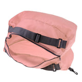 Maxbell Foldable Travel Backpack Rucksack School College Camping Shoulder Bag Pink