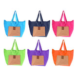 Maxbell Lightweight Tote Bag Shoulder Bag for Gym Hiking Picnic Travel Beach Green