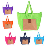 Maxbell Lightweight Tote Bag Shoulder Bag for Gym Hiking Picnic Travel Beach Green