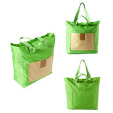 Maxbell Lightweight Tote Bag Shoulder Bag for Gym Hiking Picnic Travel Beach Green