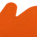Max Heat Resistant Silicone Oven Glove Pot Holder Grilling Cooking Baking Orange
