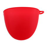 Max Silicone Hot Pot Holder Oven Grip Pinch Mitts Finger Tab Protector Red