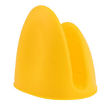 Max Silicone Hot Pot Holder Oven Grip Pinch Mitts Finger Tab Protector Yellow