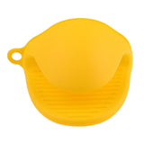 Max Silicone Hot Pot Holder Oven Grip Pinch Mitts Finger Tab Protector Yellow