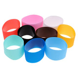 Max Outdoor Silicone Round Non-slip Water Bottle Mug Cup Sleeve Cover Light blue