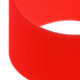 Maxbell Outdoor Silicone Round Non-slip Water Bottle Mug Cup Sleeve Cover red