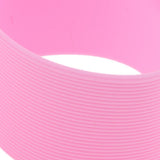 Maxbell Outdoor Silicone Round Non-slip Water Bottle Mug Cup Sleeve Cover pink