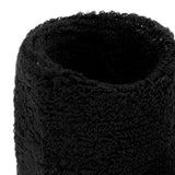 Maxbell Sports Basketball Badminton Unisex Cotton Sweatbands Wristbands black