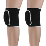 Maxbell Outdoor Exercise Dance Soccer Roller Skating Protective Knee Sleeve Pad  Black