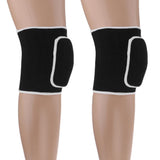 Maxbell Outdoor Exercise Dance Soccer Roller Skating Protective Knee Sleeve Pad  Black