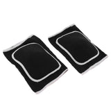 Maxbell Outdoor Exercise Dance Soccer Roller Skating Protective Knee Sleeve Pad  Black