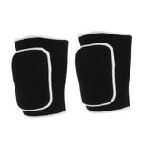Maxbell Outdoor Exercise Dance Soccer Roller Skating Protective Knee Sleeve Pad  Black