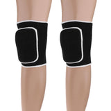 Maxbell Outdoor Exercise Dance Soccer Roller Skating Protective Knee Sleeve Pad  Black