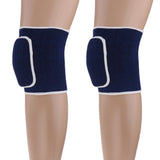 Maxbell Outdoor Exercise Dance Soccer Roller Skating Protective Knee Sleeve Pad  Blue