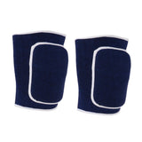 Maxbell Outdoor Exercise Dance Soccer Roller Skating Protective Knee Sleeve Pad  Blue