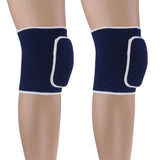 Maxbell Outdoor Exercise Dance Soccer Roller Skating Protective Knee Sleeve Pad  Blue