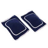 Maxbell Outdoor Exercise Dance Soccer Roller Skating Protective Knee Sleeve Pad  Blue