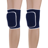 Maxbell Outdoor Exercise Dance Soccer Roller Skating Protective Knee Sleeve Pad  Blue