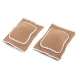 Maxbell Outdoor Exercise Dance Soccer Roller Skating Protective Knee Sleeve Pad  Beige