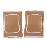 Maxbell Outdoor Exercise Dance Soccer Roller Skating Protective Knee Sleeve Pad  Beige