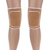 Maxbell Outdoor Exercise Dance Soccer Roller Skating Protective Knee Sleeve Pad  Beige