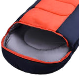 Maxbell Lightweight 4 Season Camping Hiking Envelope Sleeping Bag with Hood Red